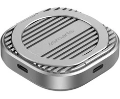 MAgnetinė SSD disko dėžutė 4smarts iki 4TB 3C MagSafe pilkos spalvos 541311