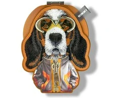 Magnetic pendant Nimmy Cool&amp;Cute 2.0 Dog oranžinės spalvos