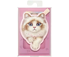 NIMMY magnetic hanger DENIM FASHION RAGDOLL CAT pink