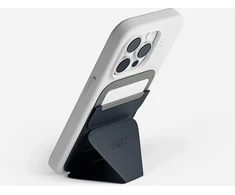 Dėklas Magnetyczny portfel i stojak na telefon Moft Movas Snap-On MagSafe tamsiai mėlyna