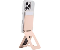 Dėklas Magnetyczny portfel i stojak na telefon Moft Movas Tripod MagSafe brzoskwiniowy