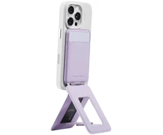 Dėklas Magnetyczny portfel i stojak na telefon Moft Movas Tripod MagSafe violetinė