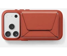 Dėklas Magnetyczny portfel statyw Moft Agile Travel MagSafe clay