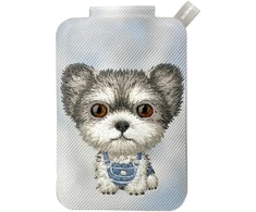 Dėklas Magnetyczny portfel stojak na telefon Nimmy New Big-Eye Cute Pets 2.0 Dog pilka