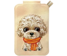 Dėklas Magnetyczny portfel stojak na telefon Nimmy New Big-Eye Cute Pets 2.0 Dog ruda