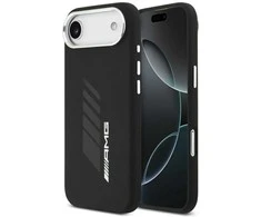 Mercedes AMG Silicone Oversize Rhombs MagSafe Dėklas skirtas Apple iPhone Air juodos spalvos