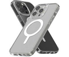 Mercury dėklas MagSafe Jelhard Apple iPhone 15Pro Max 6,7" skaidrus