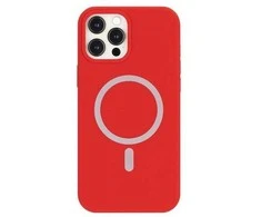 Dėklas Mercury Mercury MagSafe Silicone iPhone 12 Pro Max 6.7 "raudona / raudona