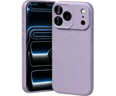 Telefono dėklas Mercury Semi-Silicone MagSafe, skirtas Apple iPhone 17 Pro, alyvinės violetinės spalvos, MSS000119