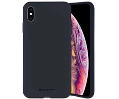 Mercury Silikoninis Apple iPhone Xs Max dėklas telefonui mėlynos spalvos