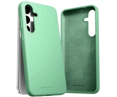 Mercury Silikoninis Samsung Galaxy S24 Plus S926 dėklas telefonui žalios spalvos