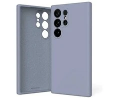 Dėklas „Mercury Silicone Samsung S24 Ultra S928“ levandų spalvos