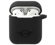 Mini Morris Mini MIACA2SLTBK AirPods dėklas juodos spalvos hard dėklas silikoninis Collection