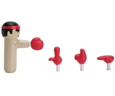 Mini pistolet do masażu 4smarts ACECOOL KungFu Boxer smėlio spalva