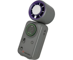 „Verbatim Cool `n` Go Ice Touch“ mini ventiliatorius, violetinė, pilka, 32347