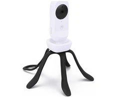 „Motorola“ 5,0 colio „Wi-Fi“ vaizdo kūdikių monitorius su „Stargrip“ laikikliu lovelei | VM45 Connect | Baltas