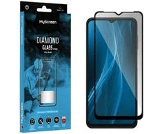 Apsauginis stiklas telefonui Honor X6A MyScreen Diamond Glass Edge Full Glue juodos spalvos krašteliu