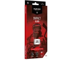 „MyScreen MS ImpactGLASS Apple iPhone 13/13 Pro 6.1“ juodas smūgiams atsparus hibridinis stiklas 8H