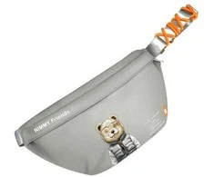 Nimmy krepšys ant rėmo pilkos spalvos Crossbody Cool&amp;Cute 2.0 Bear