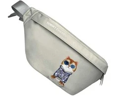 Nimmy krepšys ant rėmo pilkos spalvos Crossbody Glasses Cool Cat
