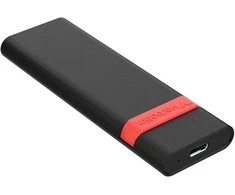 Verbatim M.2 NVMe USB 3.2 Gen 2 SSD korpusas su USB A/USB C kabeliu, juodas 32261