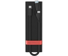 Verbatim M.2 NVMe USB 3.2 Gen 2 SSD korpusas su USB A/USB C kabeliu, juodas 32261