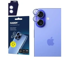 3Mk apsauga 3mk HARDY objektyvo apsaugos Pro objektyvo stiklas iPhone 17 - mėlynas