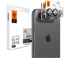 KAMEROS APSAUGA Spigen OPTIK PRO GLAS.TR EZ FIT CAMERA PROTECTOR 2-PACK IPHONE DUO NIGHT SKY