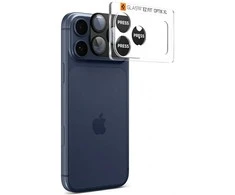 Spigen Glass tR EZ Fit Optik Pro XL 1 Pack, juodas - iPhone 17 Pro