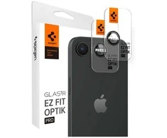 Camera cover Spigen Optik Pro Glas.TR „EZ FIT” Camera Protector 2pcs for Apple iPhone 16e juodas