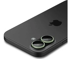 Spigen Glass tR EZ Fit Optik Pro 2 Pack, žalias - iPhone 17