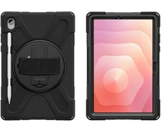 4smarts tvirtas dėklas, skirtas „Samsung Galaxy Tab S11“, juodas