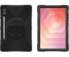 4smarts tvirtas dėklas, skirtas „Samsung Galaxy Tab S11 Ultra“, juodas