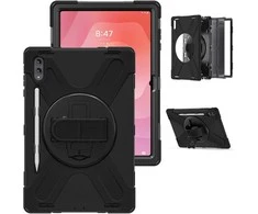 4smarts tvirtas dėklas, skirtas „Samsung Galaxy Tab S11 Ultra“, juodas