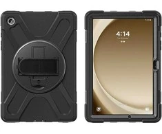 „4smarts Rugged Case Grip“ planšetinio kompiuterio dėklas, skirtas „Samsung Galaxy Tab S9 FE“
