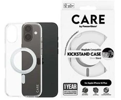Panzer Glass CARE by PanzerGlass Feature su stoveliu Apple iPhone 16 Plus 6.7" sidabrinis/sidabrinis MagSafe 1327