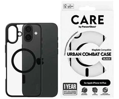 „Panzer Glass Care“, „PanzerGlass Flagship Urban Apple iPhone 16 Plus 6.7" MagSafe 1359