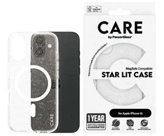 Panzer Glass CARE by PanzerGlass Flagship Star Lit Apple iPhone 16 6.1" dėklas telefonui baltos spalvos/dėklas telefonui baltos spalvos MagSafe 1341