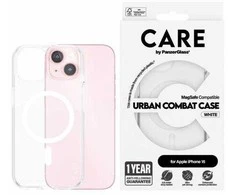 „Panzer Glass CARE by PanzerGlass Urban Combat“ dėklas „MagSafe“, skirtas „iPhone 15“ – Baltas