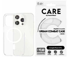 Panzer Glass CARE by PanzerGlass Urban Combat MagSafe Apple iPhone 15 Pro - dėklas telefonui baltos spalvos