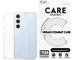 Panzer Glass PanzerGlass CARE Urban Combat dėklas, skirtas Samsung Galaxy S24 FE, skaidrus