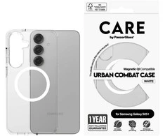 Dėklas Panzer Glass PRIEŽIŪRA Nugaros apsauga | Samsung | Galaxy S25+ | Perdirbtas plastikas | Baltas