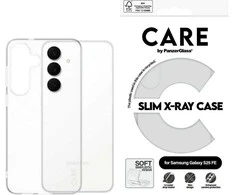 Panzer Glass Dėklas CARE by PanzerGlass Fashion X-Ray do Samsung Galaxy S25 FE permatomas