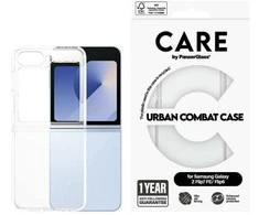 Panzer Glass Dėklas CARE by PanzerGlass Flagship Urban Combat do Samsung Galaxy Z Flip7 FE / Flip6 permatomas