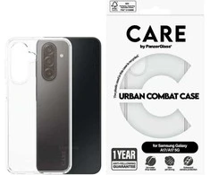 Panzer Glass „CARE by PanzerGlass“ flagmaninis „Urban Combat“ dėklas, skirtas „Samsung Galaxy M17 5G / A17 / A17 5G“, skaidrus