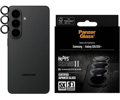 Panzer Glass Grūdintas stiklas na objektyvas PanzerGlass Hoops Ceramic II Lens Protector do Samsung Galaxy S26 / S26+