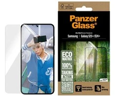 Panzer Glass PanzerGlass Eco Matrix Ultra-Wide Fit grūdintas stiklas, skirtas Samsung Galaxy S25 Plus