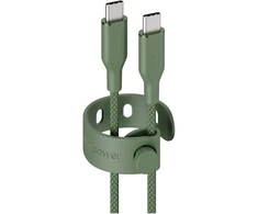 „Panzer Glass“ laidas, skirtas „PanzerGlass Racing“, 60 W USB-C, 2 m žalias