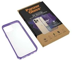 Panzer Glass PanzerGlass Clearantibacterial Military Grade certified Apple iPhone 13 Pro Max - dėklas telefonui skaidrus ir violetinės spalvos