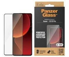 Panzer Glass PanzerGlass Ultra-Wide Fit Xiaomi 13T / 13T Pro Ekrano apsauga Antibakterinė juodos spalvos 8069
